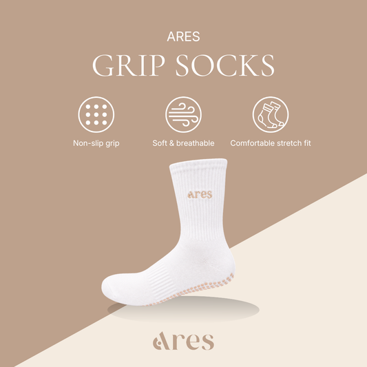 Ares Pilates - Shore Grip Socks
